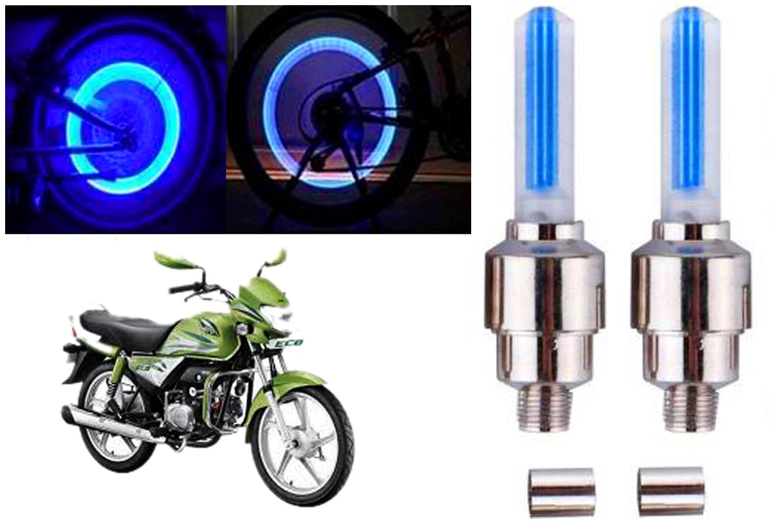 

SHOP4U( Unbranded ) Bike Tyre Blue LED With Motion Sensor Light for Hero HF Deluxe Eco