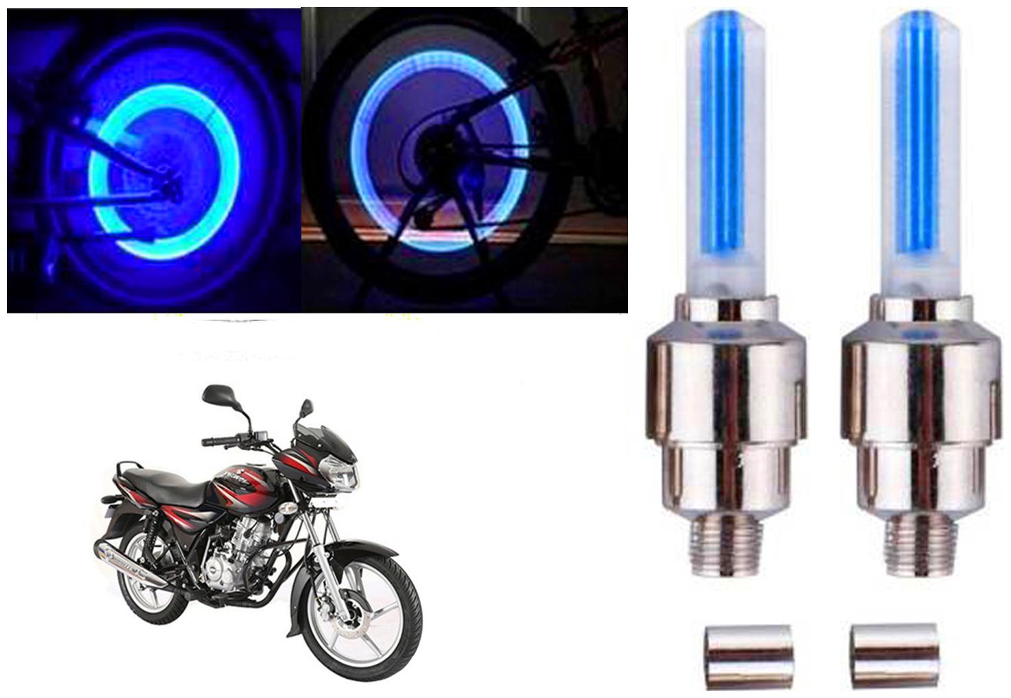 

SHOP4U( Unbranded ) Bike Tyre Blue LED With Motion Sensor Light for Bajaj Discover 125