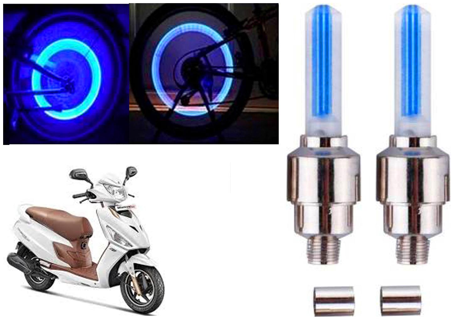 

SHOP4U( Unbranded ) Bike Tyre Blue LED With Motion Sensor Light for Hero Maestro Edge 125