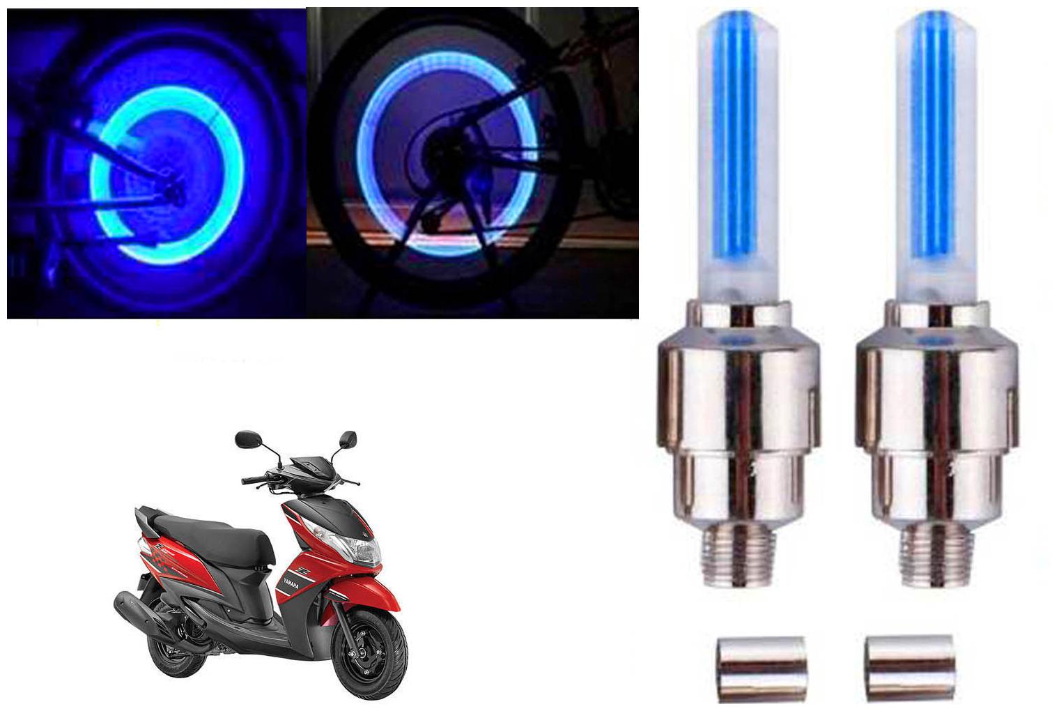 

SHOP4U( Unbranded ) Bike Tyre Blue LED With Motion Sensor Light for Yamaha Ray Z