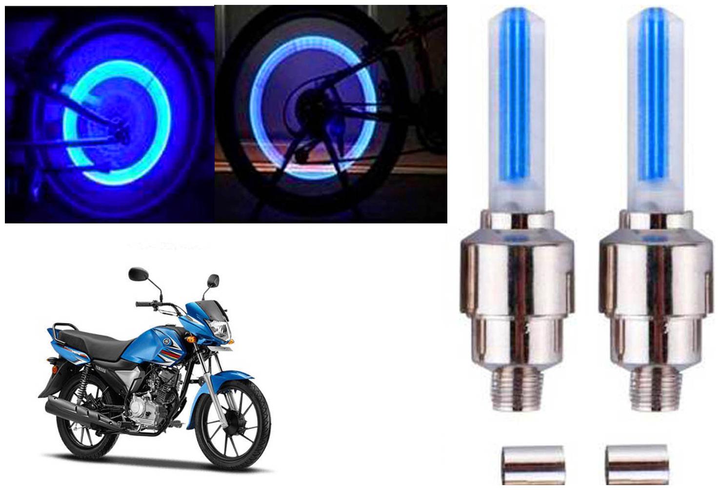 

SHOP4U( Unbranded ) Bike Tyre Blue LED With Motion Sensor Light for Yamaha Saluto RX