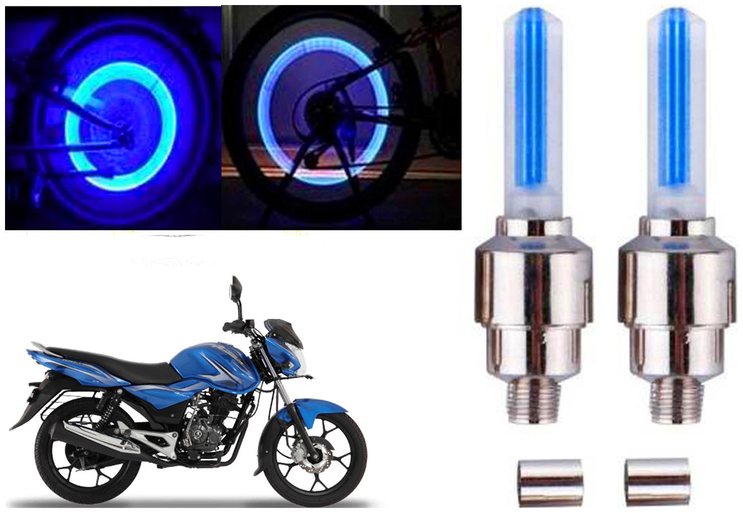 

SHOP4U( Unbranded ) Bike Tyre Blue LED With Motion Sensor Light for Bajaj Discover 100M