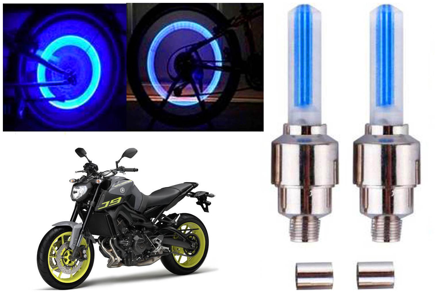 

SHOP4U( Unbranded ) Bike Tyre Blue LED With Motion Sensor Light for YAMAHA MT-09