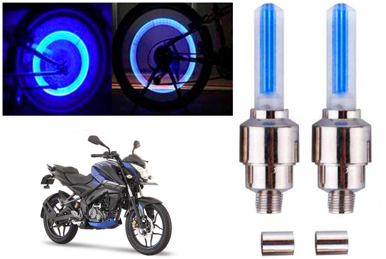 

SHOP4U( Unbranded ) Bike Tyre Blue LED With Motion Sensor Light for Bajaj Pulsar NS 160