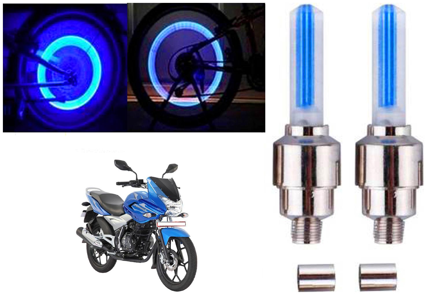 

SHOP4U( Unbranded ) Bike Tyre Blue LED With Motion Sensor Light for Bajaj Discover 150F