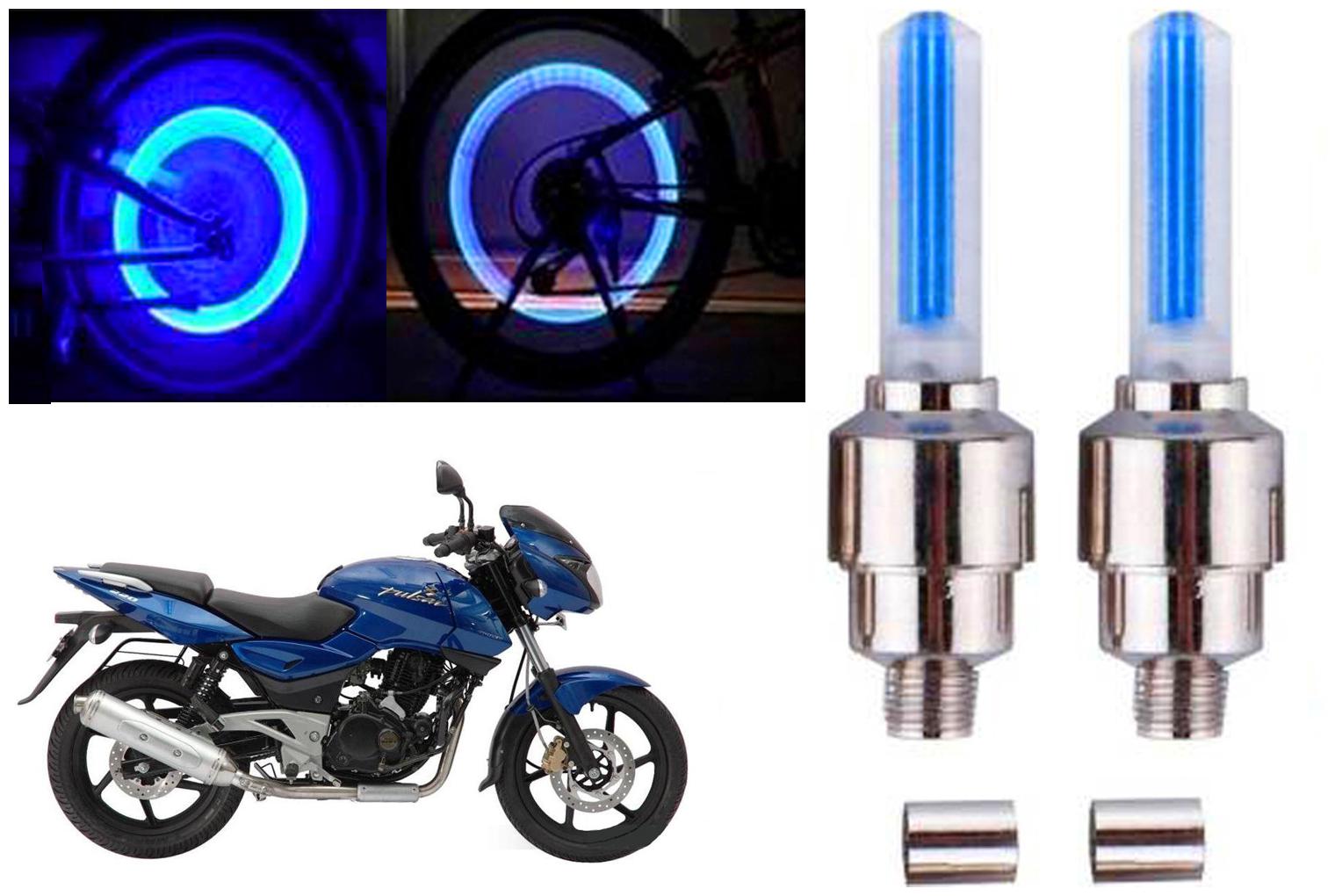 

SHOP4U( Unbranded ) Bike Tyre Blue LED With Motion Sensor Light for Bajaj Pulsar 220S