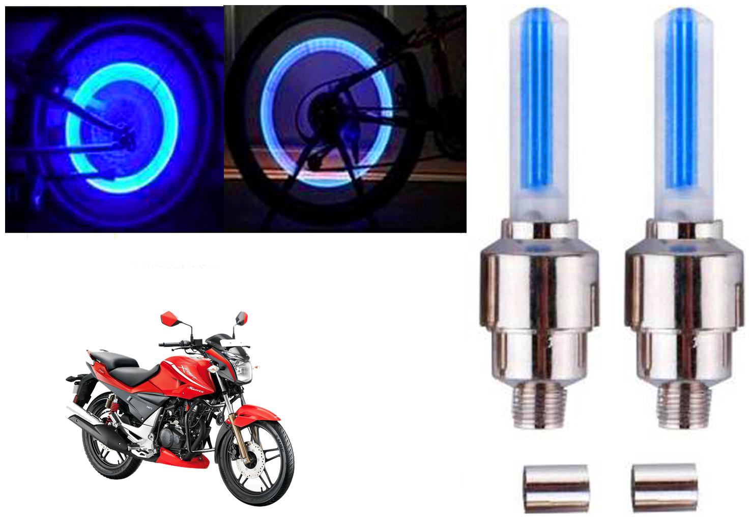 

SHOP4U( Unbranded ) Bike Tyre Blue LED With Motion Sensor Light for Hero Xtreme Sports