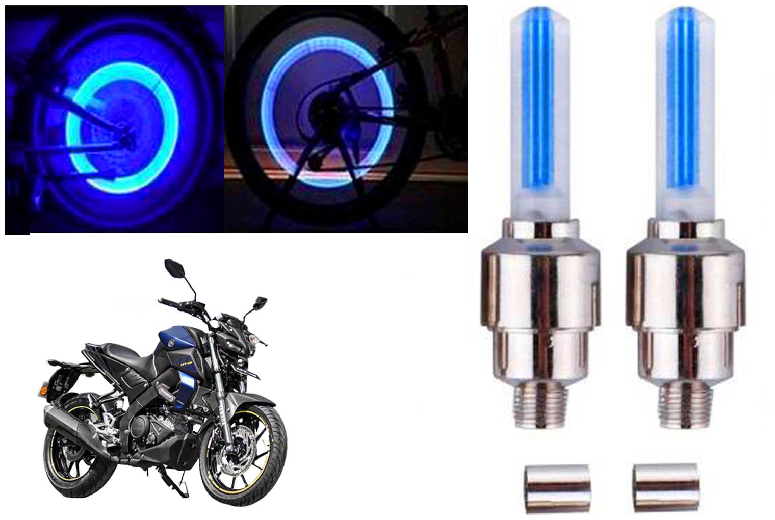 

SHOP4U( Unbranded ) Bike Tyre Blue LED With Motion Sensor Light for Yamaha MT-15