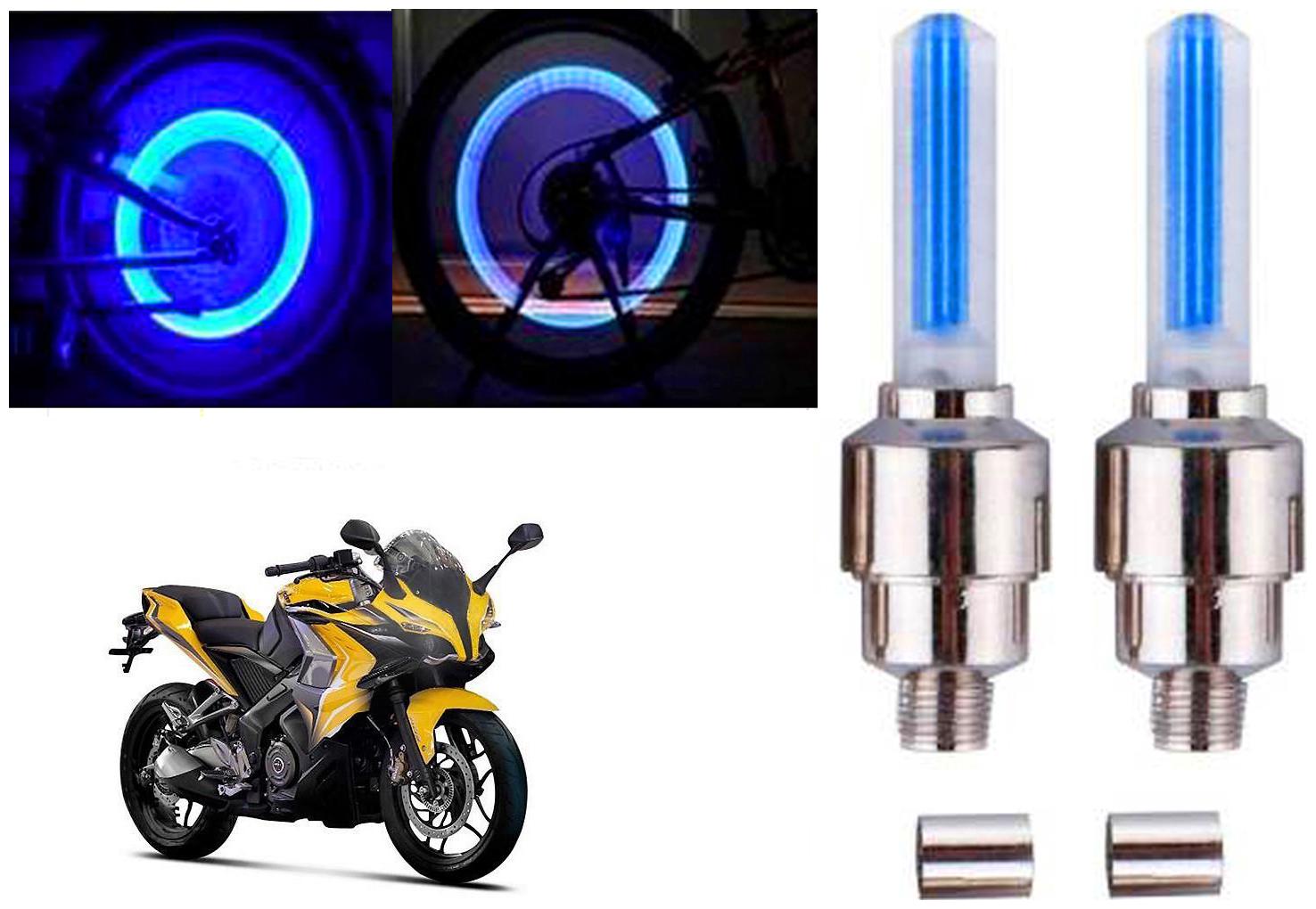 

SHOP4U( Unbranded ) Bike Tyre Blue LED With Motion Sensor Light for Bajaj Pulsar SS400
