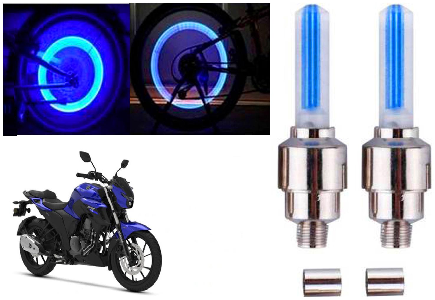 

SHOP4U( Unbranded ) Bike Tyre Blue LED With Motion Sensor Light for Yamaha FZS 25
