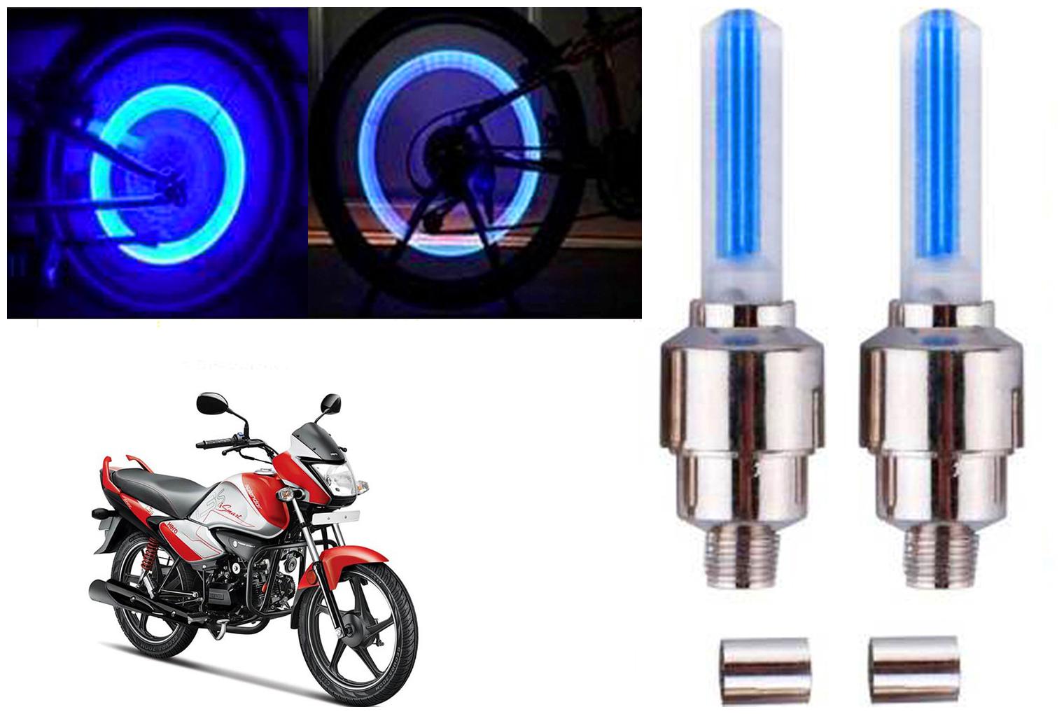 

SHOP4U( Unbranded ) Bike Tyre Blue LED With Motion Sensor Light for Hero Super Splendor I Smart