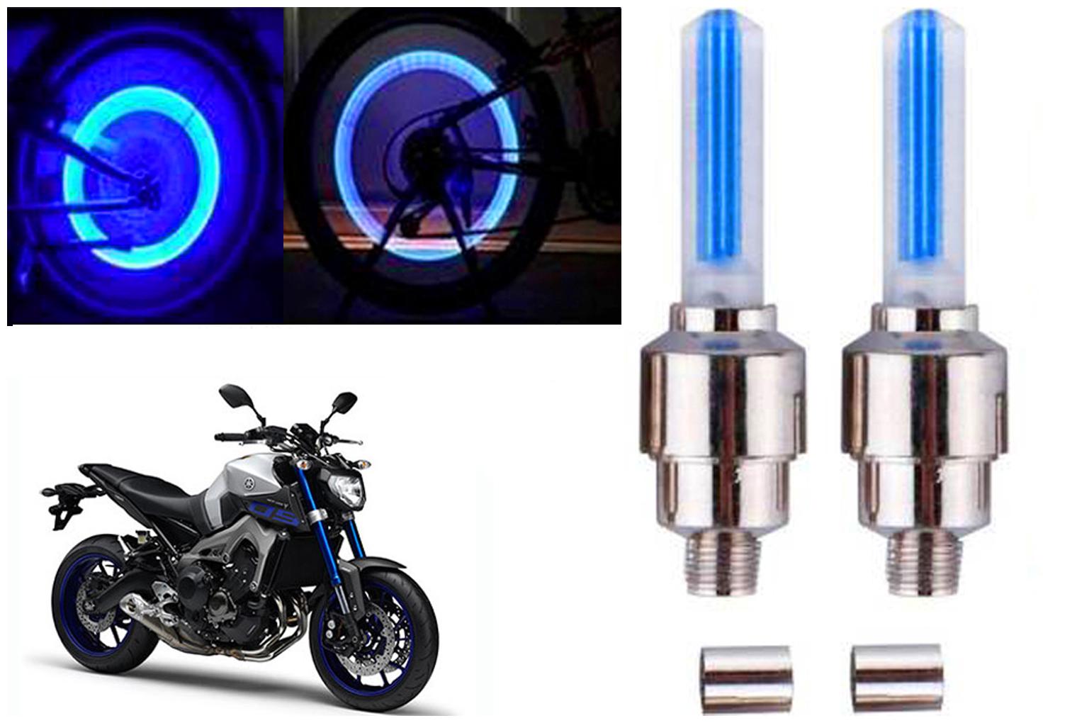 

SHOP4U( Unbranded ) Bike Tyre Blue LED With Motion Sensor Light for Yamaha MT 09