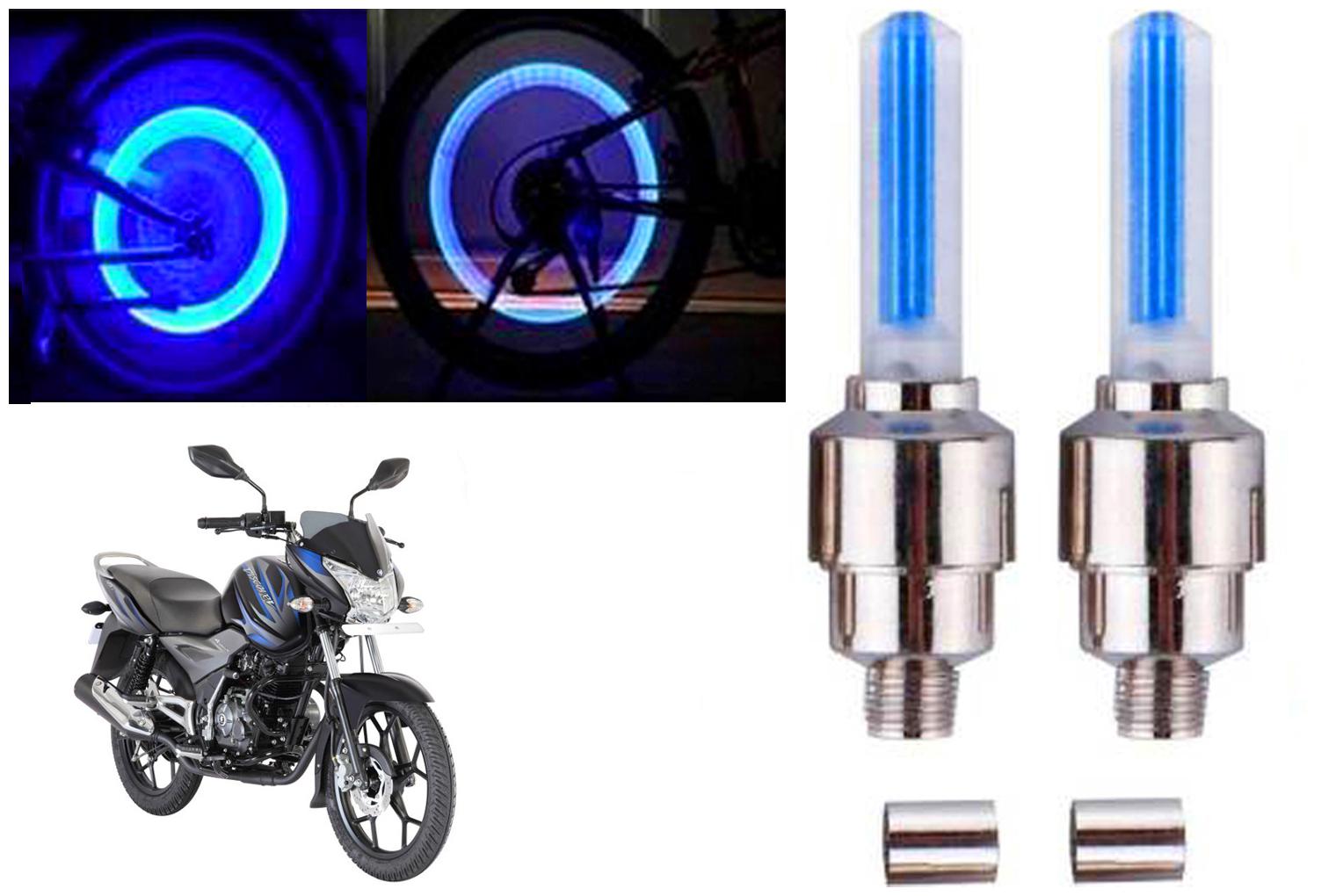 

SHOP4U( Unbranded ) Bike Tyre Blue LED With Motion Sensor Light for Bajaj Discover 125T