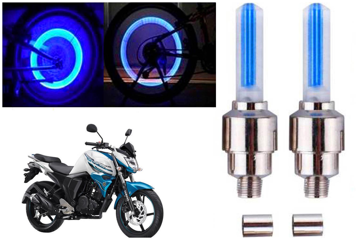 

SHOP4U( Unbranded ) Bike Tyre Blue LED With Motion Sensor Light for Yamaha FZ FI