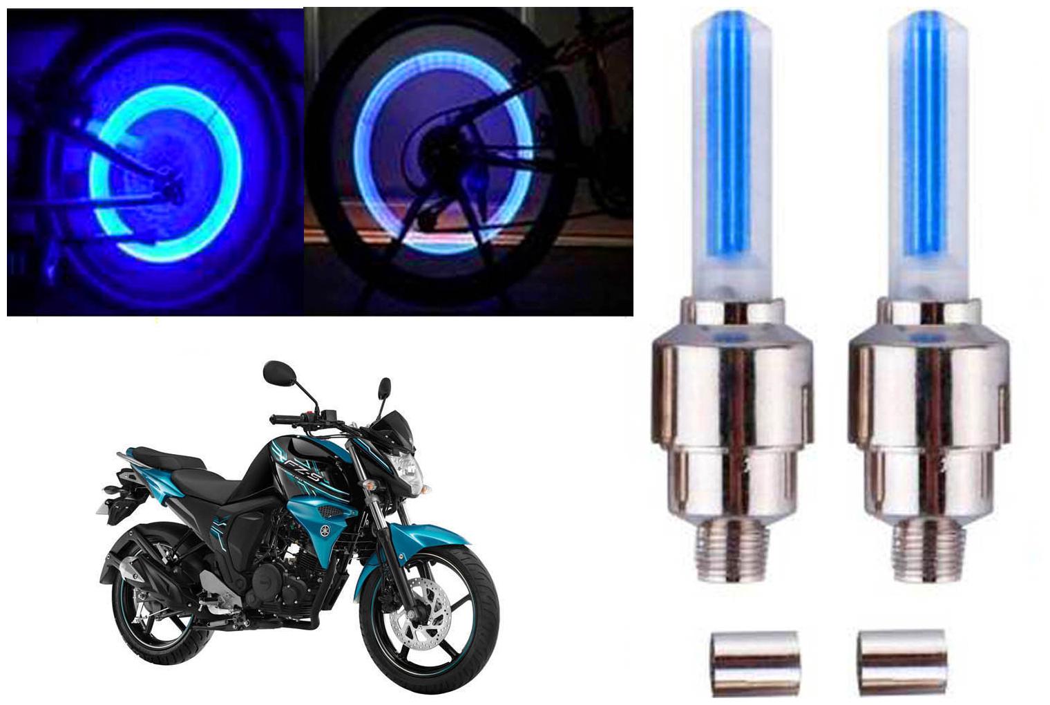 

SHOP4U( Unbranded ) Bike Tyre Blue LED With Motion Sensor Light for Yamaha FZ-S-FI