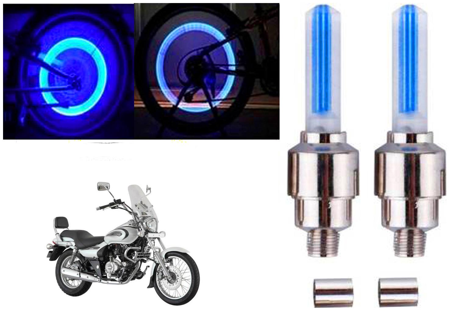 

SHOP4U( Unbranded ) Bike Tyre Blue LED With Motion Sensor Light for Bajaj Avenger Cruise 220 (2)