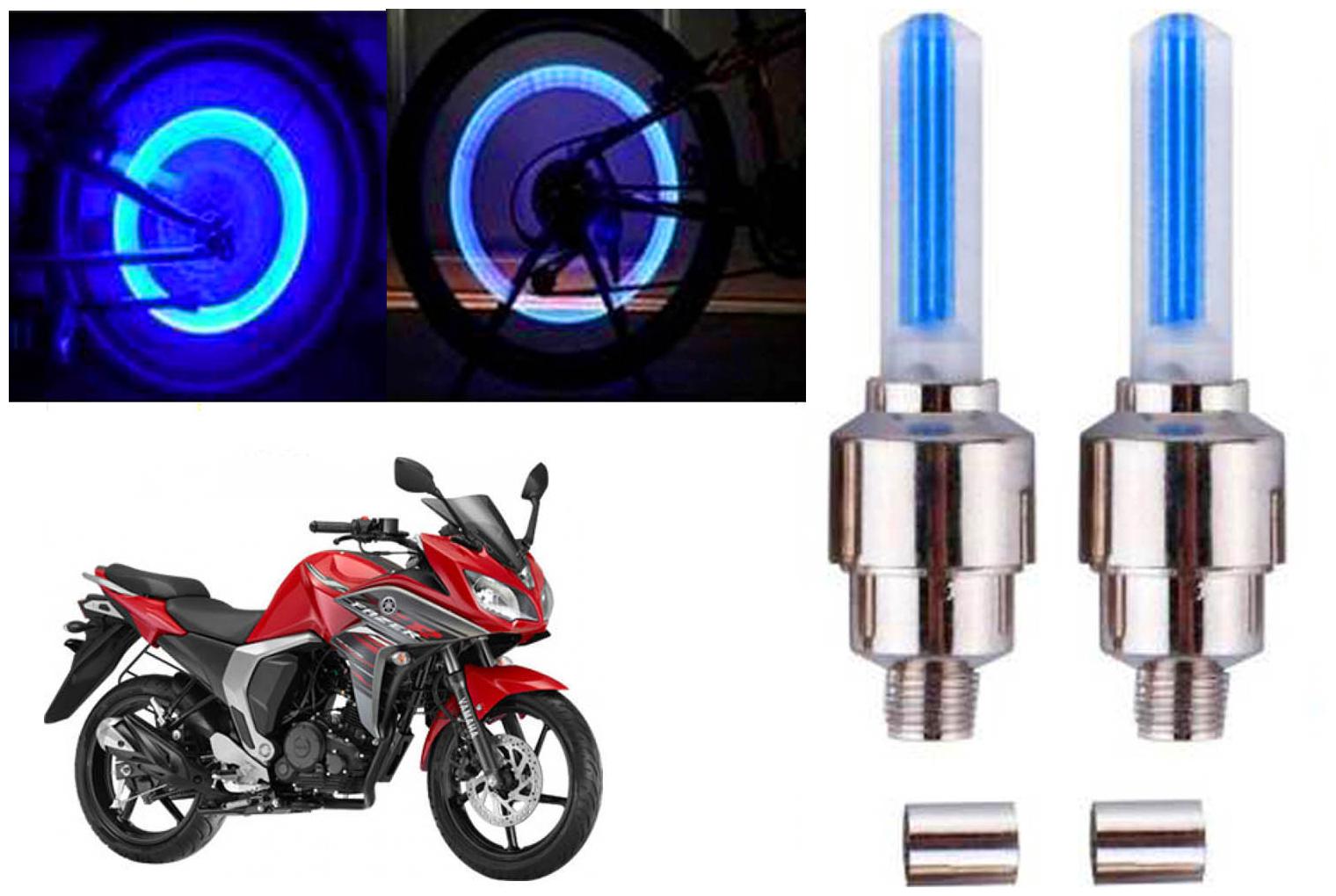 

SHOP4U( Unbranded ) Bike Tyre Blue LED With Motion Sensor Light for Yamaha Fazer 25
