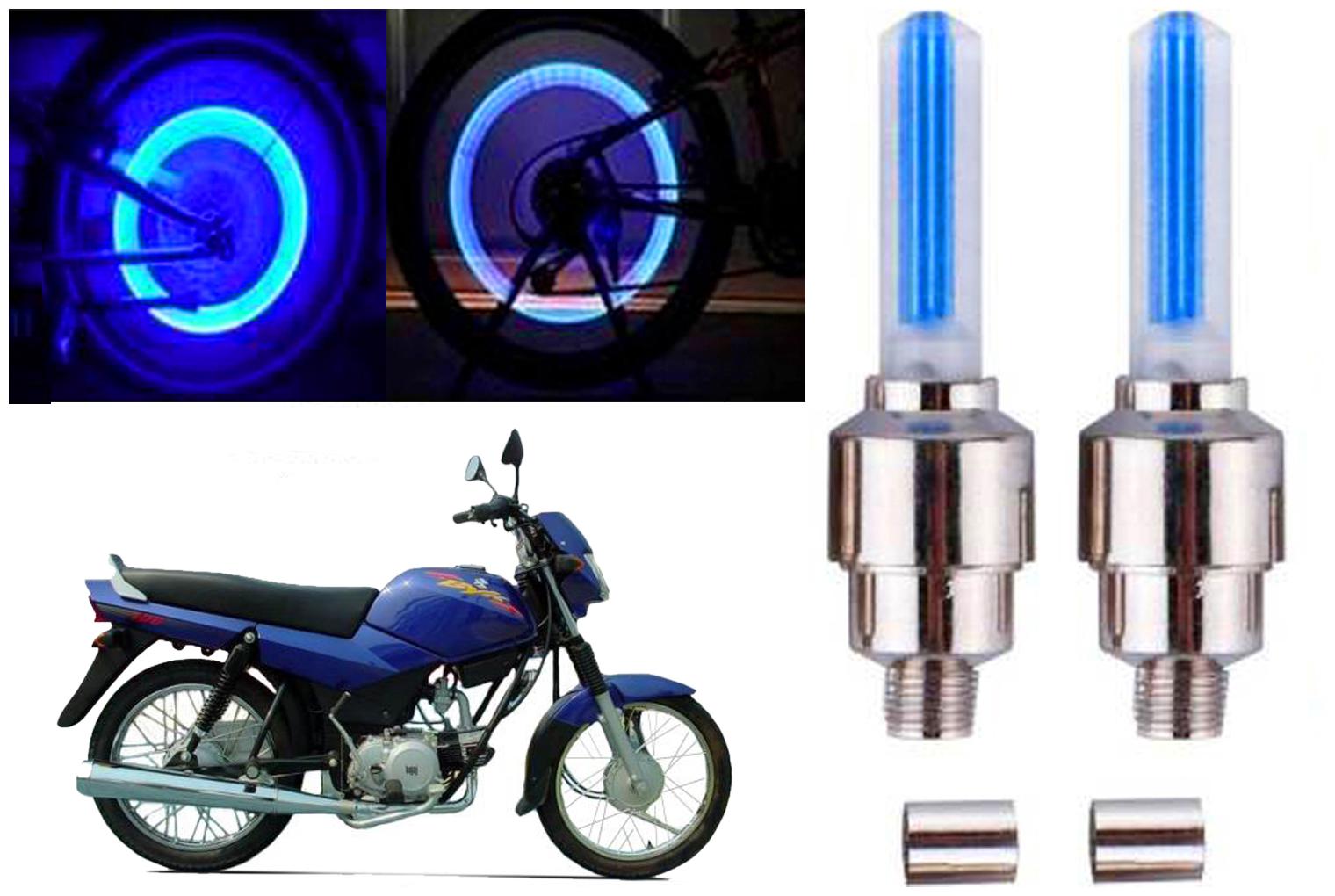 

SHOP4U( Unbranded ) Bike Tyre Blue LED With Motion Sensor Light for Bajaj Byk 100