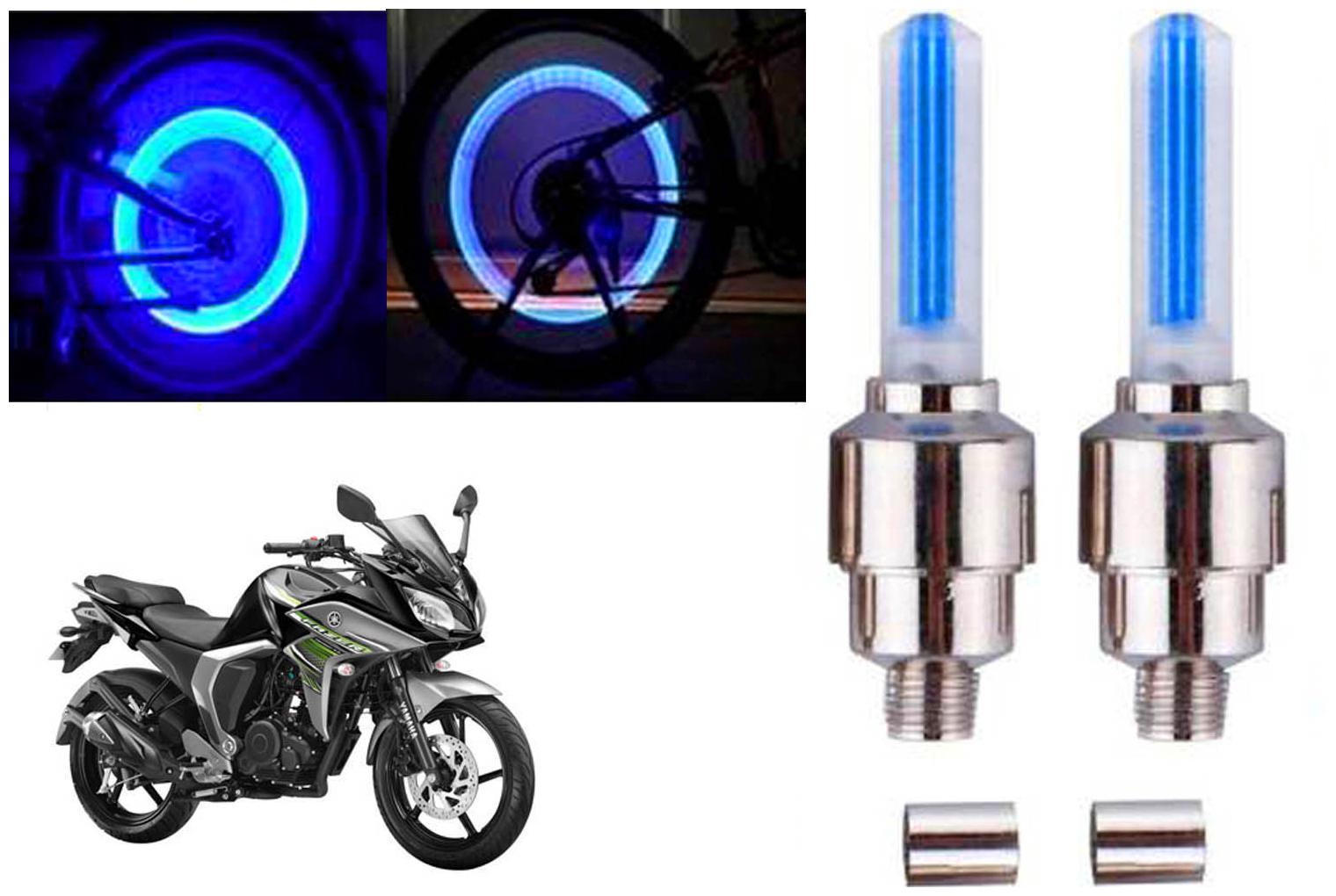 

SHOP4U( Unbranded ) Bike Tyre Blue LED With Motion Sensor Light for Yamaha Fazer FI