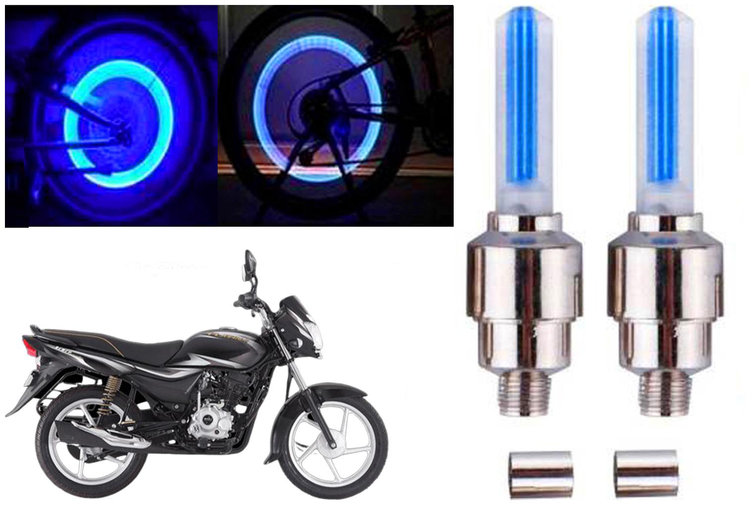 

SHOP4U( Unbranded ) Bike Tyre Blue LED With Motion Sensor Light for Bajaj Platina 100