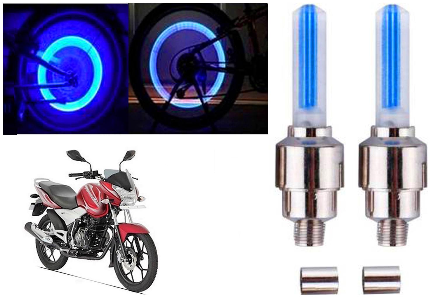 

SHOP4U( Unbranded ) Bike Tyre Blue LED With Motion Sensor Light for Bajaj Discover 125ST