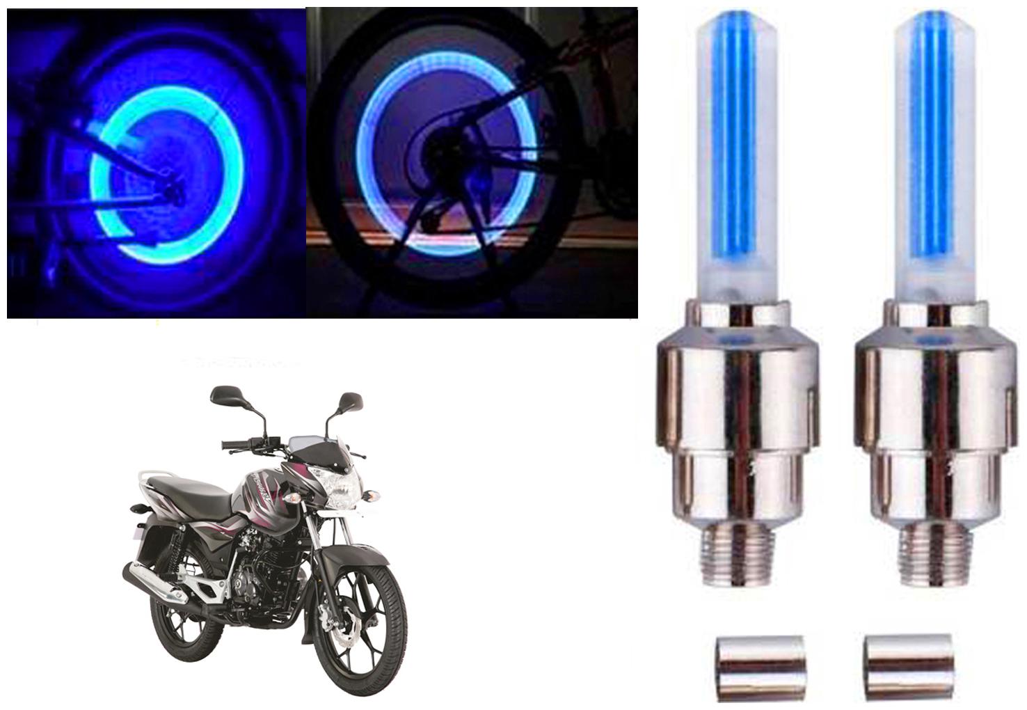 

SHOP4U( Unbranded ) Bike Tyre Blue LED With Motion Sensor Light for Bajaj Discover 125M