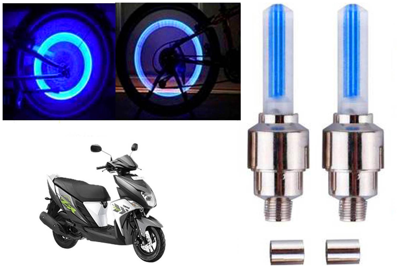 

SHOP4U( Unbranded ) Bike Tyre Blue LED With Motion Sensor Light for Yamaha Ray ZR