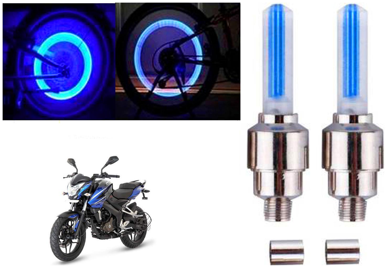 

SHOP4U( Unbranded ) Bike Tyre Blue LED With Motion Sensor Light for Bajaj Pulsar NS 200