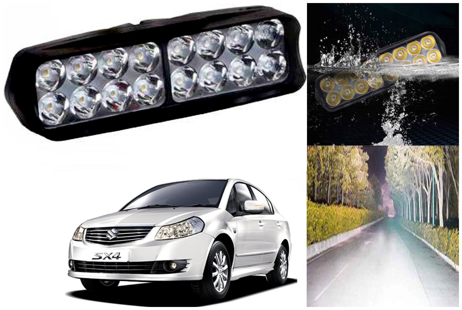 

SHOP4U Waterproof 16 LED Fog Light Head Lamp for Maruti Suzuki Sx4 ( Set of 1 )