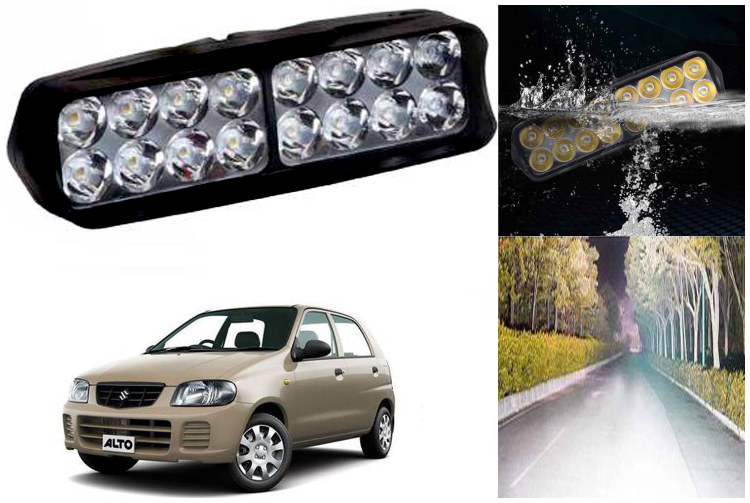 

SHOP4U Waterproof 16 LED Fog Light Head Lamp for Maruti Suzuki Alto ( Set of 1 )