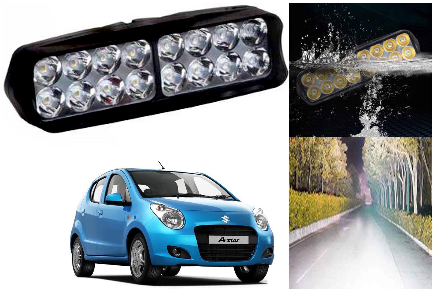 

SHOP4U Waterproof 16 LED Fog Light Head Lamp for Maruti Suzuki A-Star ( Set of 1 )