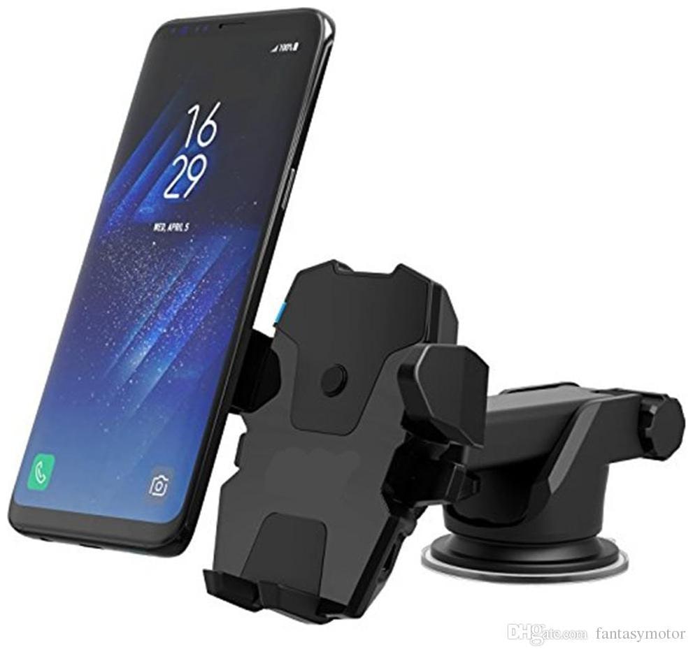 

SHOPLINE Adjustable Mobile Holder Mobile Stand Car Stand With Quick One Touch Technology For Mobiles Phones