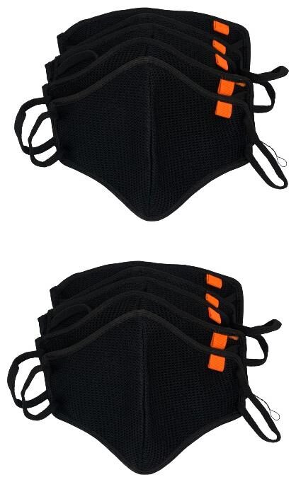 

Skitter Polyethylene Face Mask For Riding Gears Black Color