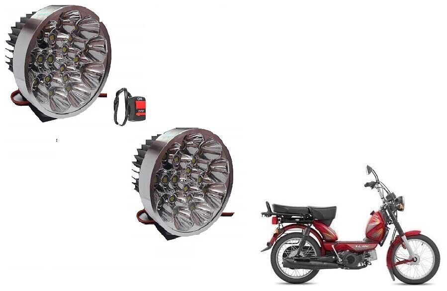 

Skynex 18 Led Latest Fog Lamp assembly Set of 2 For TVS XL SUPER HD