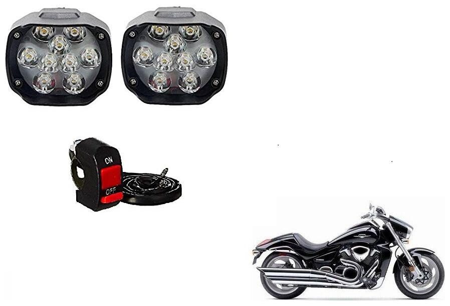 

Skynex 9 led Fog Lamp Assembly set of 2 For Suzuki Intruder M1800