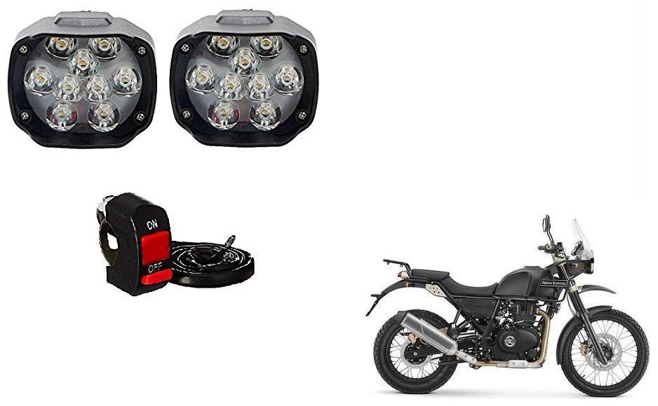 

Skynex 9 led Fog Lamp Assembly set of 2 For Royal Enfield HP2 SPORT