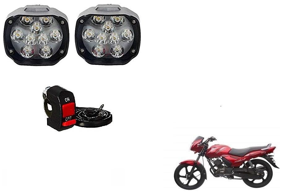 

Skynex 9 led Fog Lamp Assembly set of 2 For TVS Star City