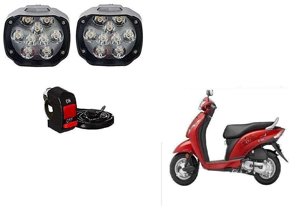 

Skynex 9 led Fog Lamp Assembly set of 2 For Honda Activa i
