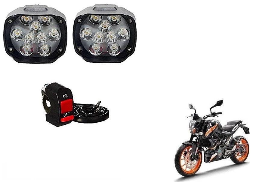 

Skynex 9 led Fog Lamp Assembly set of 2 For KTM Duke 200