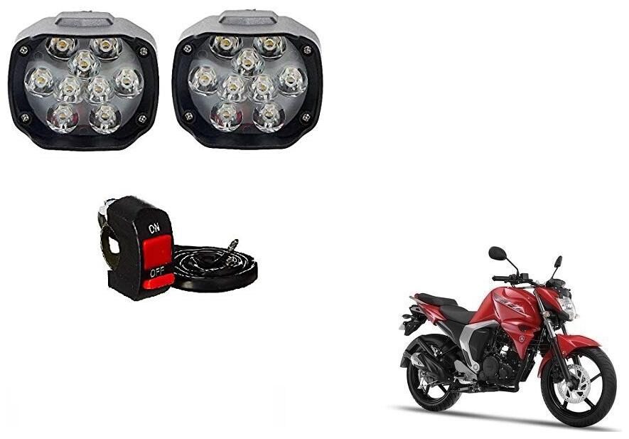 

Skynex 9 led Fog Lamp Assembly set of 2 For Yamaha FZ Ver 2 0 FI