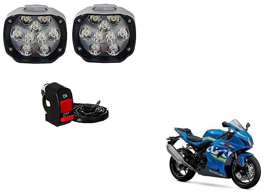 

Skynex 9 led Fog Lamp Assembly set of 2 For Suzuki GSX-R1000
