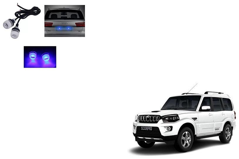 

Skynex Name Plate led Light Blue For Mahindra Scorpio new