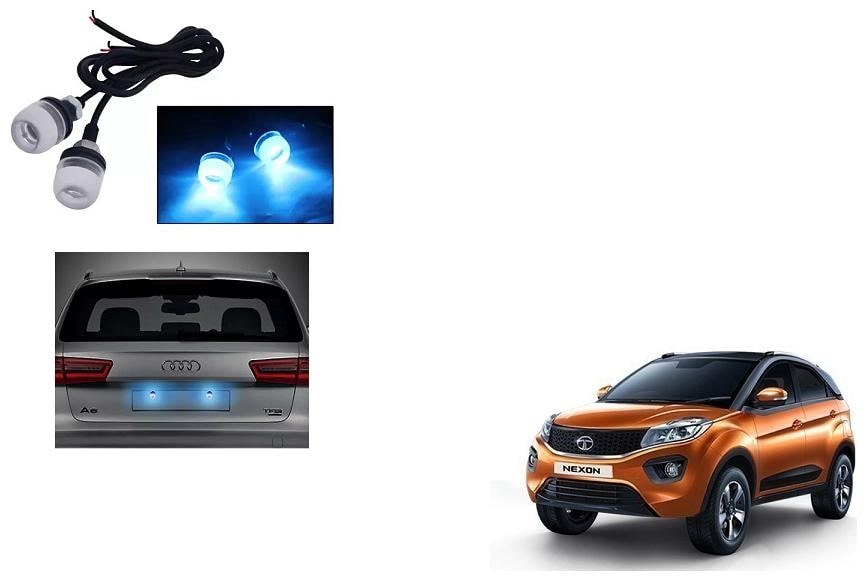 

Skynex Name Plate led Light Blue For Tata Nexon