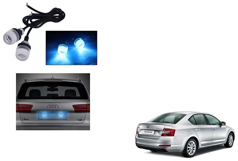 

Skynex Name Plate led Light Blue For Skoda Octavia New