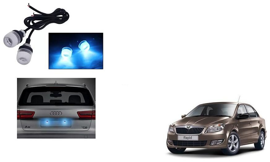 

Skynex Name Plate led Light Blue For Skoda Rapid Type 2