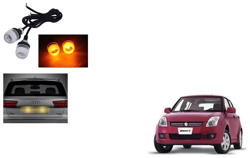 

Skynex Name Plate led Light Yellow For Maruti Suzuki Swift Old Type 1