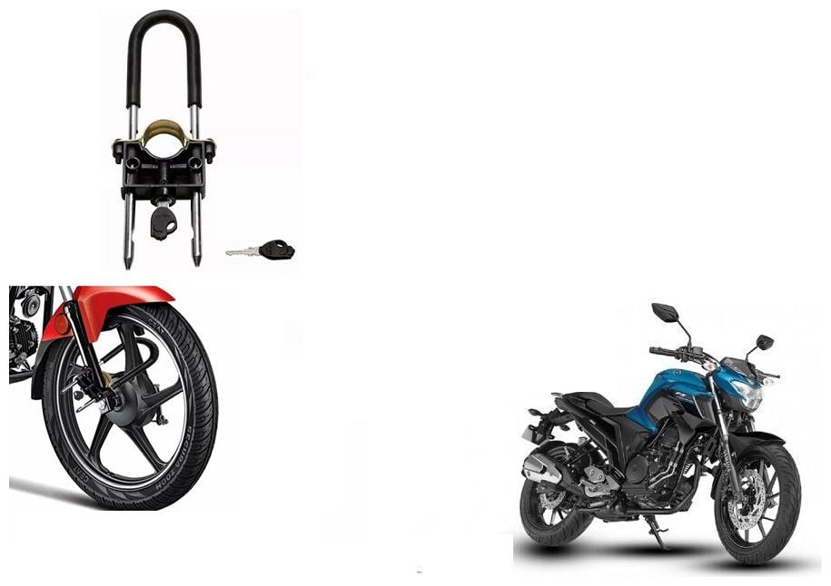 

Skynex U-Type Bike Anti Theft Wheel Lock For Yamaha Frazer