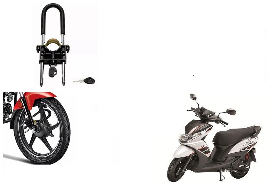 

Skynex U-Type Bike Anti Theft Wheel Lock For Yamaha Ray Z