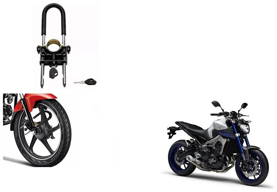 

Skynex U-Type Bike Anti Theft Wheel Lock For Yamaha Maestro