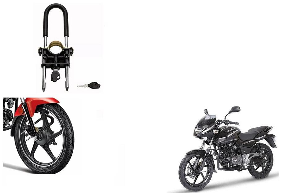 

Skynex U-Type Bike Anti Theft Wheel Lock For Bajaj Pulsar 180